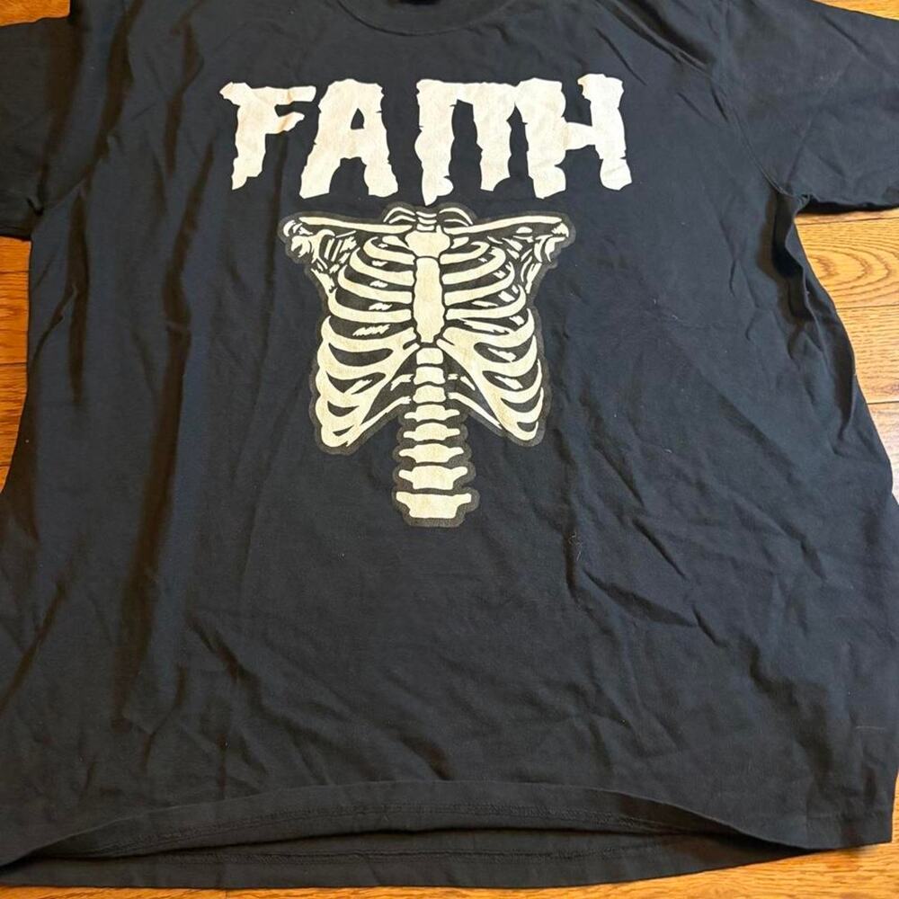 Comfort colors faith skeleton graphic